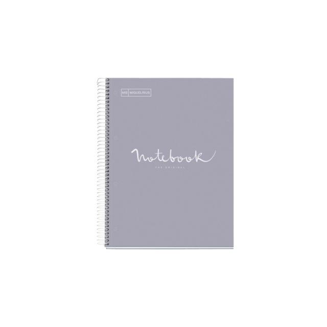 Miquelrius - BLOCK MR EMOT.NB-5 PP A4 120h 90g CD.5 - Pack de 5 unidades - MR46686