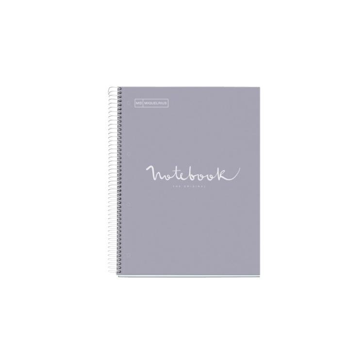 Miquelrius - BLOCK MR EMOT.NB-5 PP A4 120h 90g CD.5 - Pack de 5 unidades - MR46686