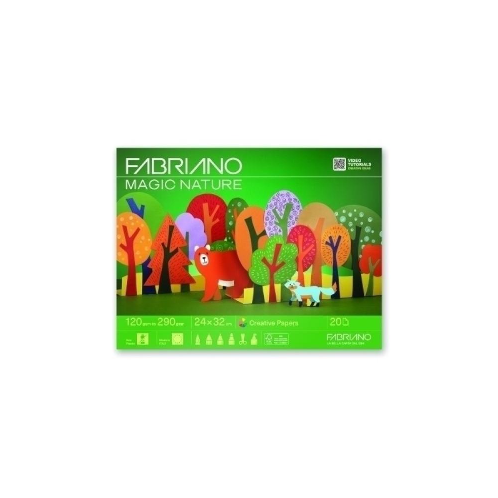 Fabriano - BLOC FABRIANO MANUAL. 20h. MAGIC NATURE