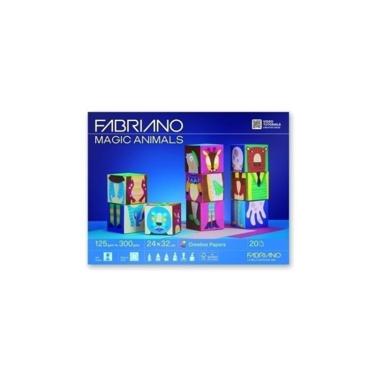 Fabriano - BLOC FABRIANO MANUAL. 20h. MAGIC ANIMAL
