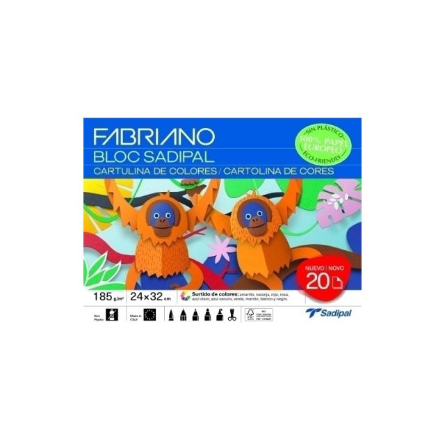 Sadipal - BLOC SADIPAL MANUAL. 20h. CART. COLORES