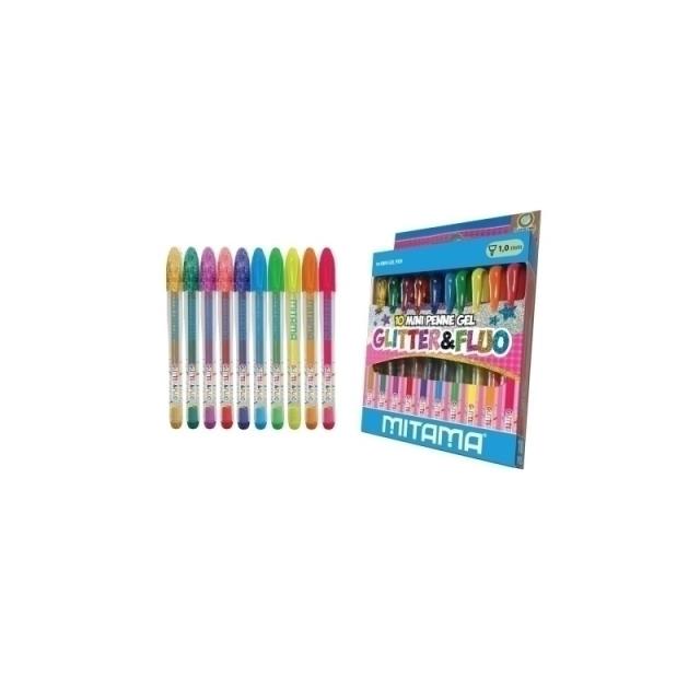 Mitama - BOLIGRAFO GEL MINI GLIT. MITAMA E/10