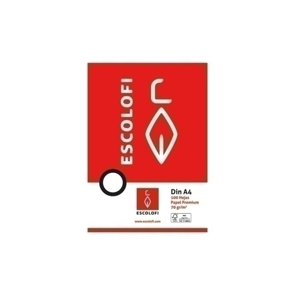 Escolofi - PAPEL ESCOLOFI A4 100h CD.4 110038600