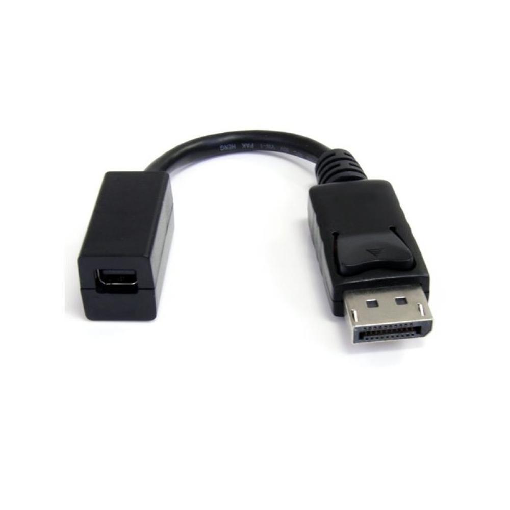 StarTech.com - Cable de 15cm DisplayPort a Mini DisplayPort - de Vídeo 4K x 2K UHD - Cable de Extensión DP a mDP 1.2