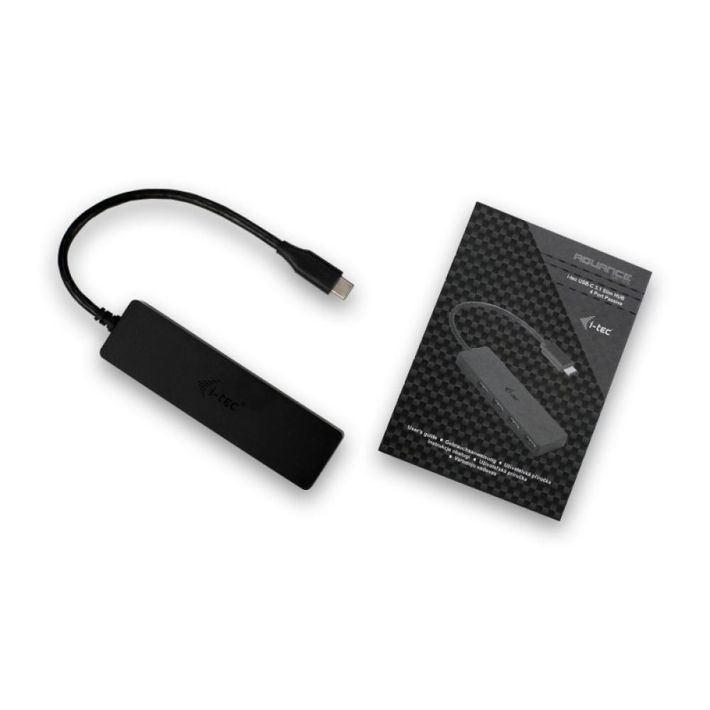 i-tec - Advance USB-C Slim Passive HUB 4 Port