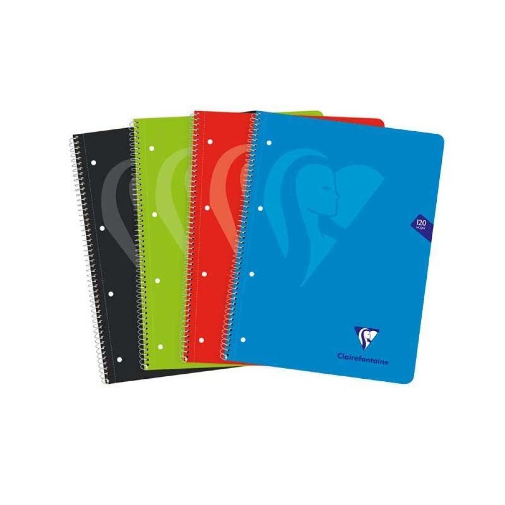 Clairefontaine - CUAD ESP CLF MIMESYS A4 5X5 T/FO 120H 4T STDO - 1 unidad 198753C