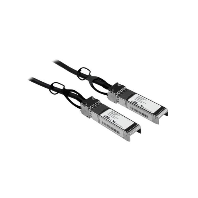 StarTech.com - Cable de 1m Twinax Direct Attach SFP+ a SFP+ - 10G Compatible con Cisco SFP-H10GB-CU1M - DAC de Cobre SFP+ 10GbE