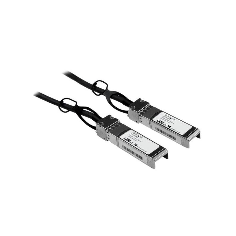 StarTech.com - Cable de 1m Twinax Direct Attach SFP+ a SFP+ - 10G Compatible con Cisco SFP-H10GB-CU1M - DAC de Cobre SFP+ 10GbE