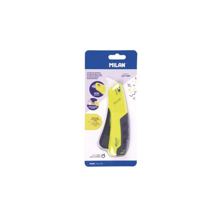 Milan - CUTTER MILAN COMPACT ACID AMARILLO - Pack de 3 unidades