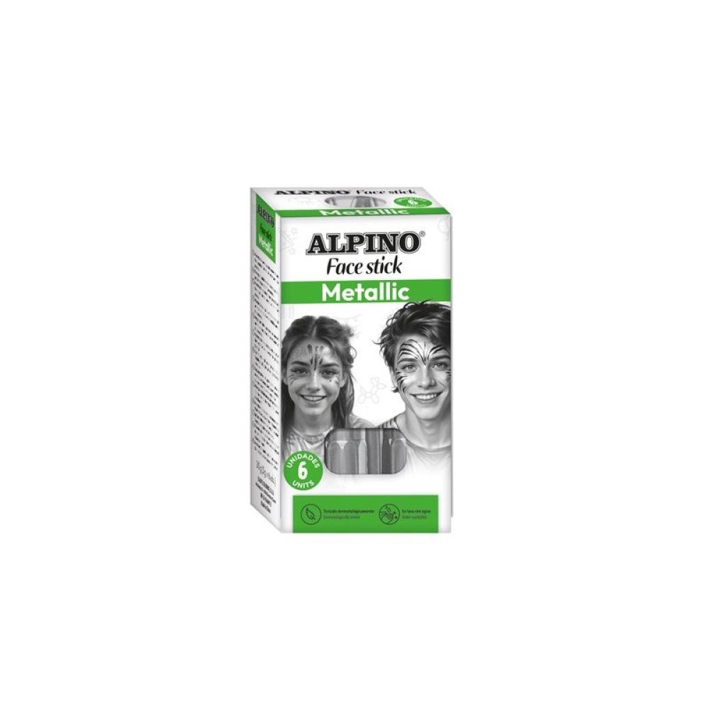 Alpino - MAQUILL.ALPINO BARRA 5g FS C/6 PLATA