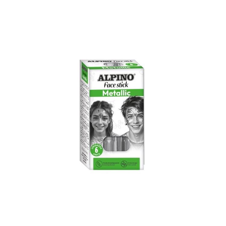 Alpino - MAQUILL.ALPINO BARRA 5g FS C/6 PLATA