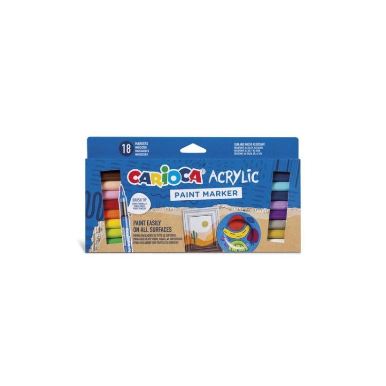 Carioca - ROTUL.ACRILICO CARIOCA CAJA 18