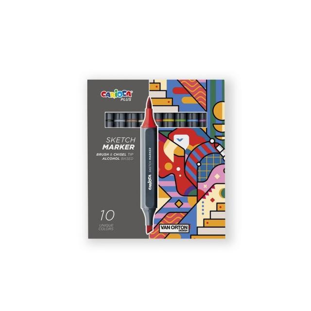 Carioca - ROTUL.CARIOCA PLUS DOBLE SURTIDOS C/10 - Color no elegible