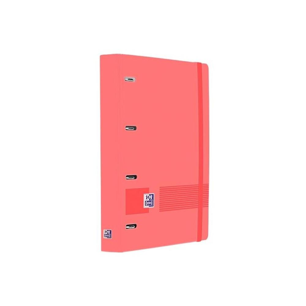 Oxford - OXFORD EUROPEANBINDER LIVE&GO CARPETA ANILLAS 4X35 A4+ C/RECAMBIO 5X5 WRITE&ERASE POLYFOAM SANDÍA