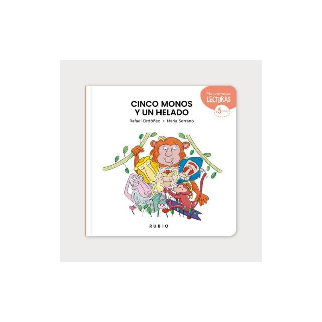 Miquelrius - CUENTOS RUBIO 5 MONOS Y 1 HELADO
