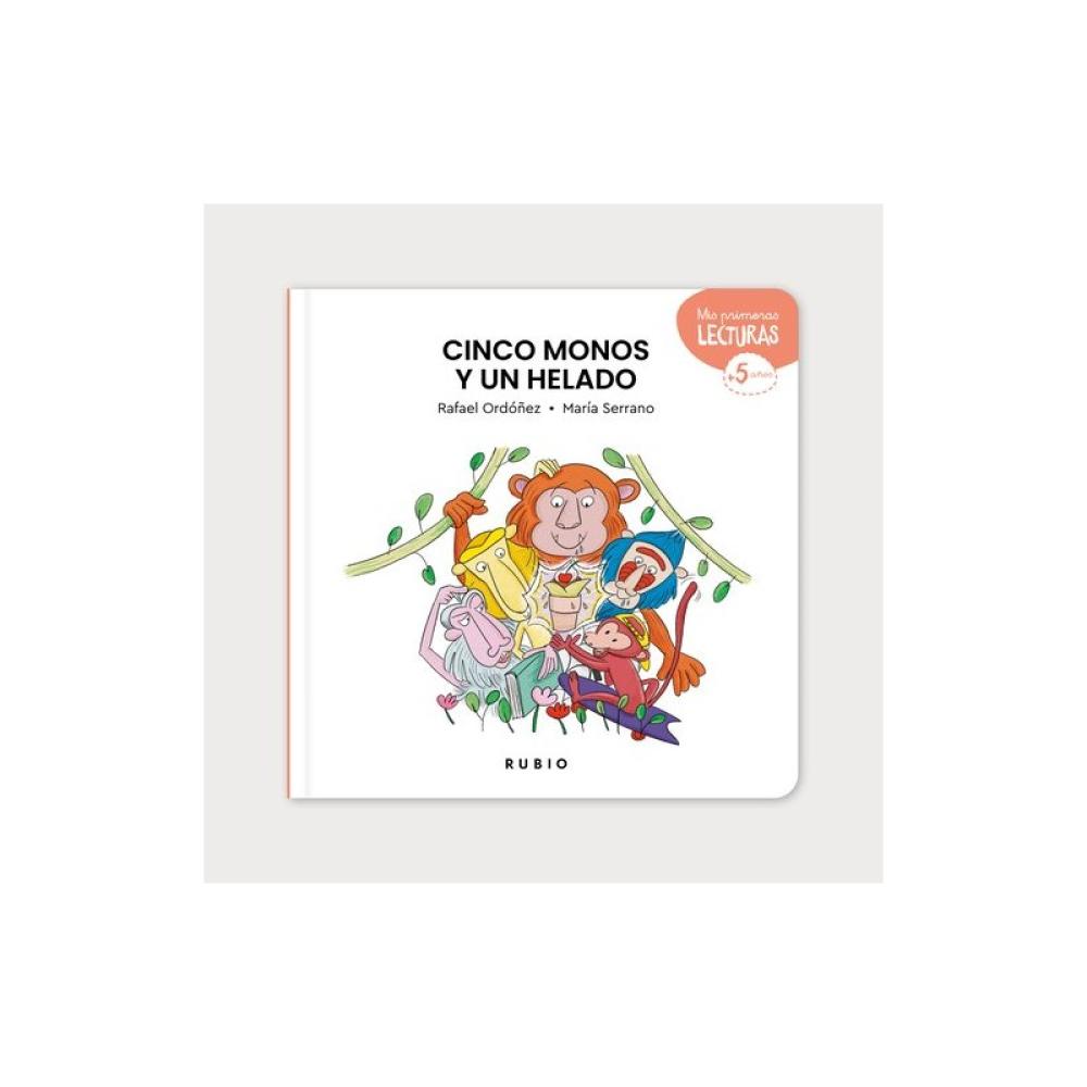 Miquelrius - CUENTOS RUBIO 5 MONOS Y 1 HELADO