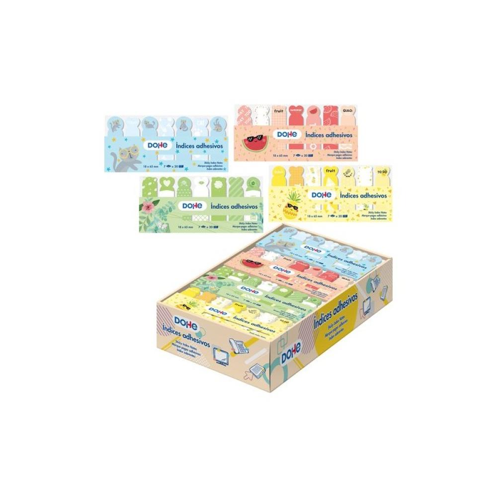 DOHE - BANDERITAS ADH. DOHE FORMAS EXP.36 SET