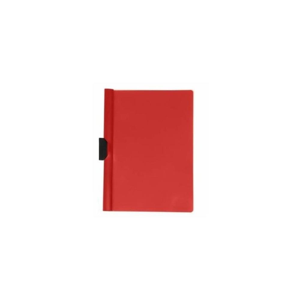 Office Box - DOSSIER CLIP OB CLIP-IT A4 60h ROJO - Pack de 25 unidades