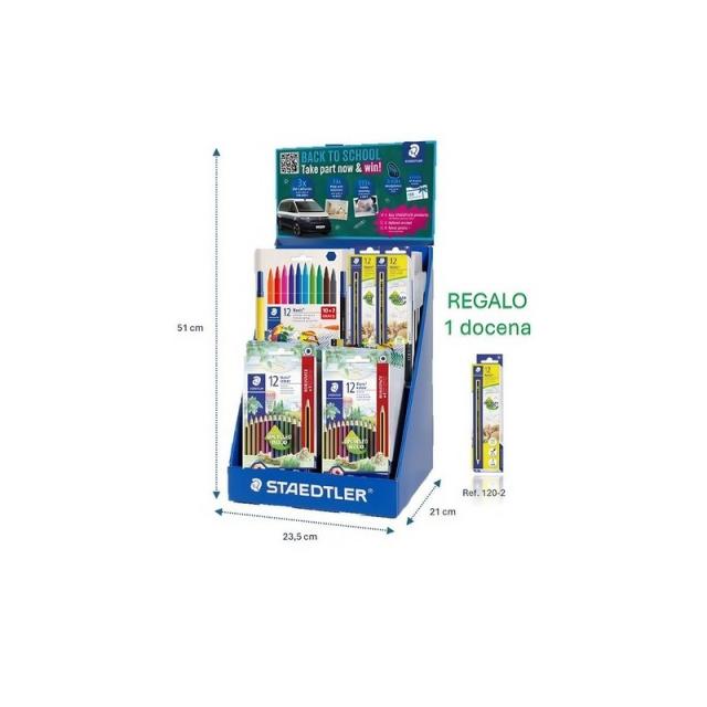 Staedtler - EXPOSITOR STAEDTLER SOBREM.VAC 25