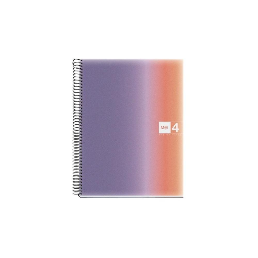 Miquelrius - BLOC MR NB-4 PP A4 120h HRZ PROVENCE - Pack de 5 unidades