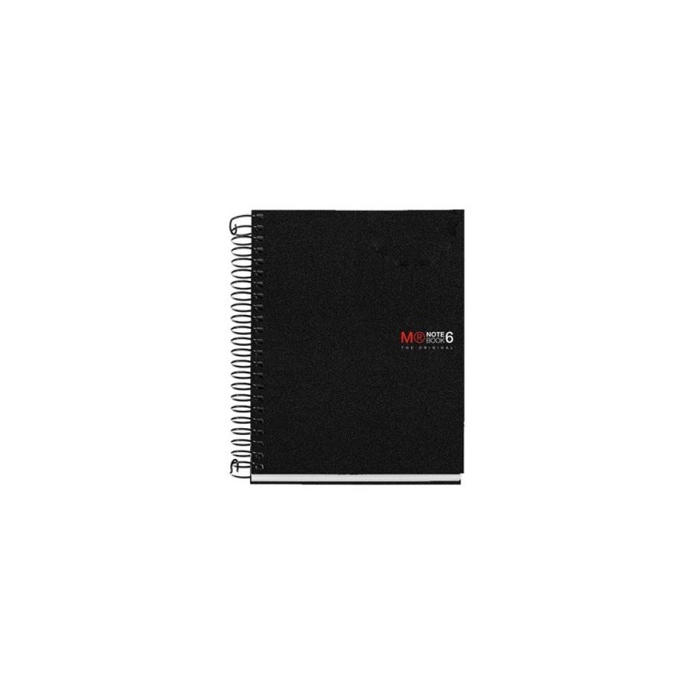 Miquelrius - BLOC MR NB-6 mic.PP A6 150h CD.5 NEGRO - Pack de 5 unidades