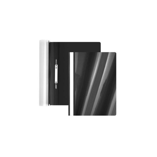 Forofis - DOSSIER CLIP FOROFIS PVC A4 NEGRO - Pack de 12 unidades