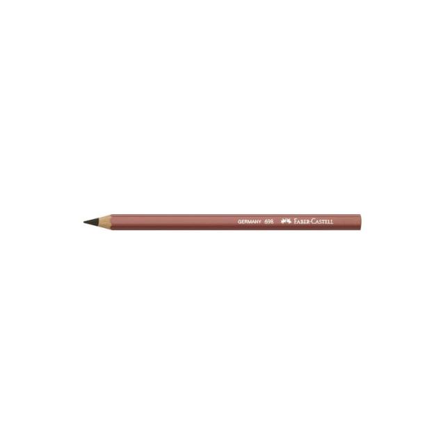 Faber-Castell - LAPIZ FABER INDUSTRIA CARNICA MARRON - Pack de 12 unidades