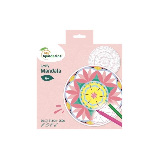 Avenue Mandarine - BLOC MANDALA CLAIR. GRAFFY MAND. CHICA