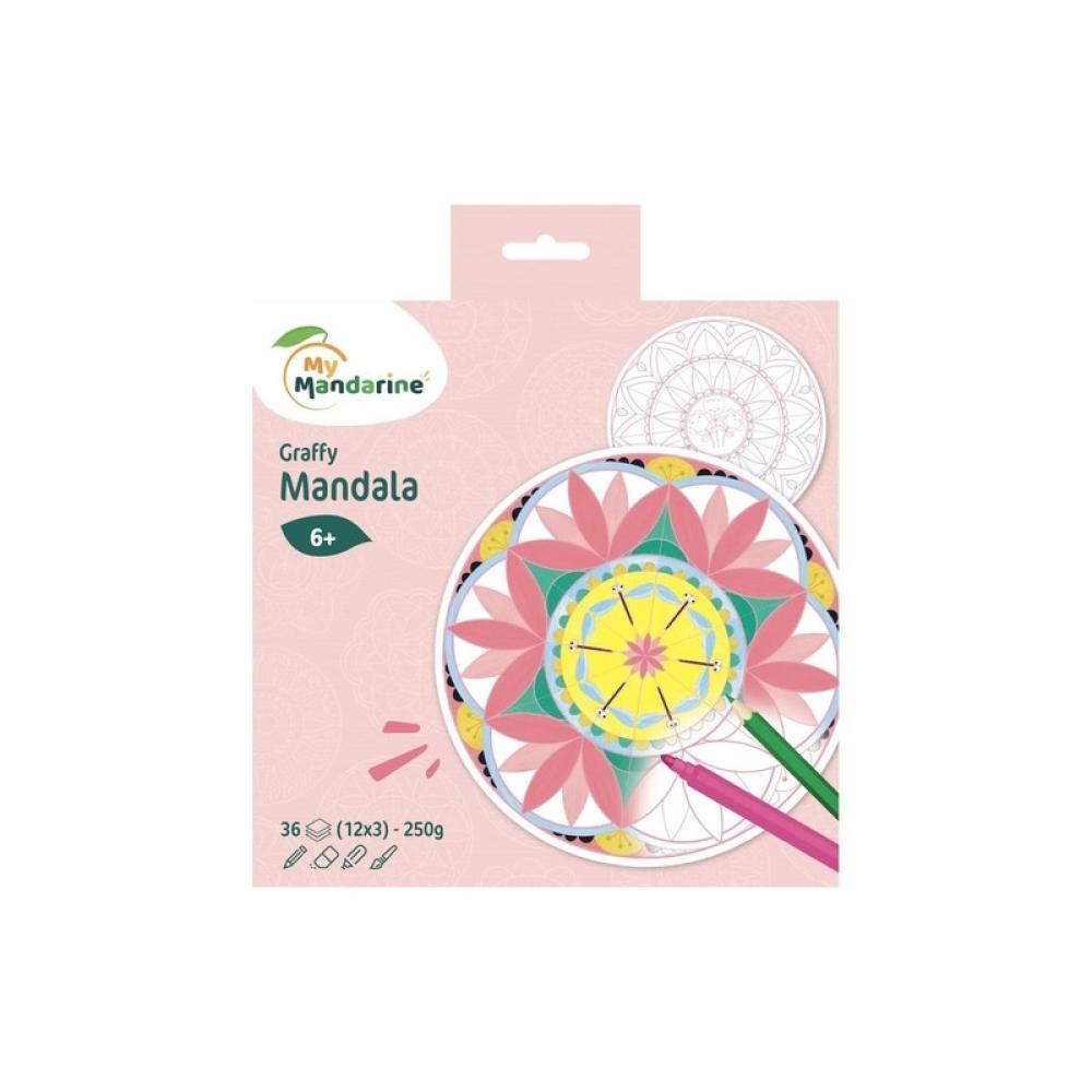 Avenue Mandarine - BLOC MANDALA CLAIR. GRAFFY MAND. CHICA