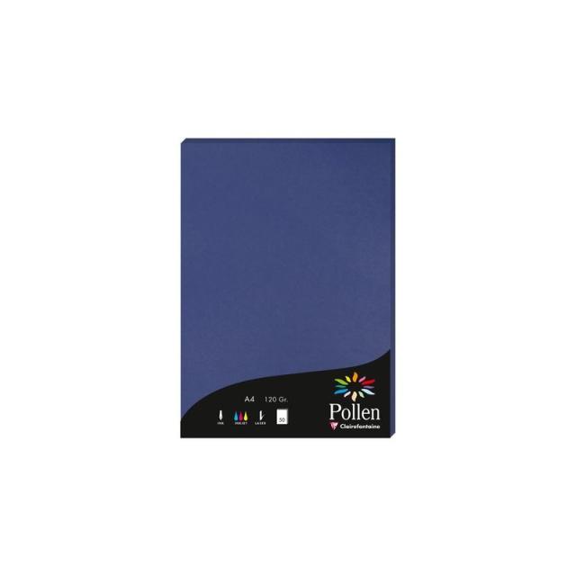 Clairefontaine - PAPEL CLAIREFONTAINE POLLEN A4 50h AZUL - 4284C