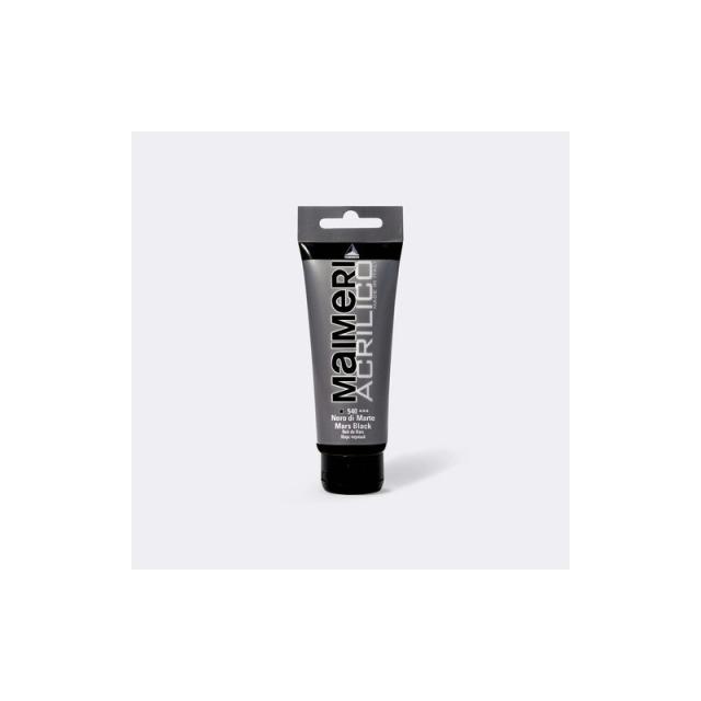 Maimeri - PINTURA ACRIL.MAIMERI 75 ml NEGRO M. - Pack de 3 unidades