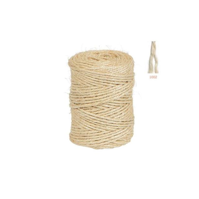 Sin Marca - CUERDA SISAL BOBINA 400g 2 CABOS