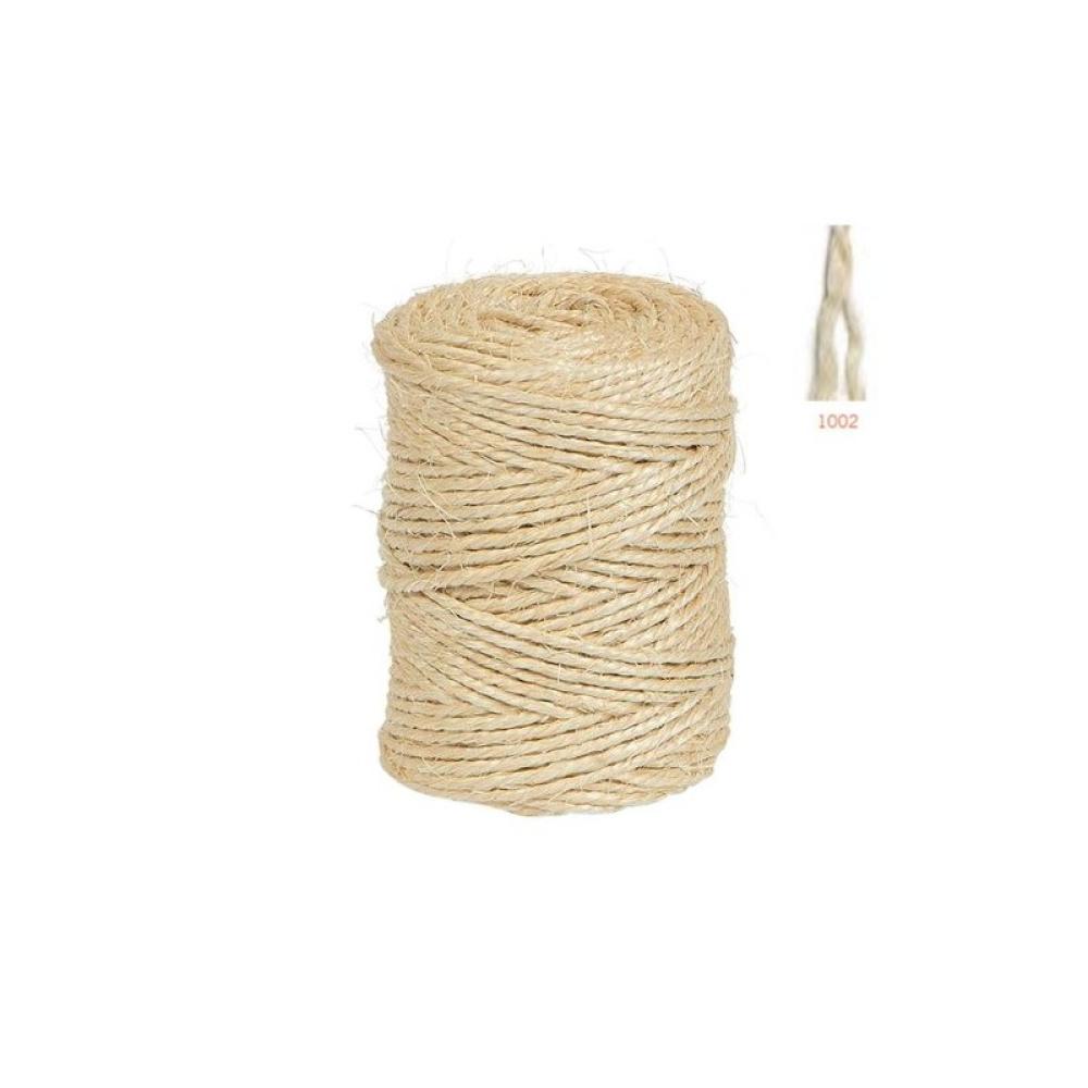 Sin Marca - CUERDA SISAL BOBINA 400g 2 CABOS