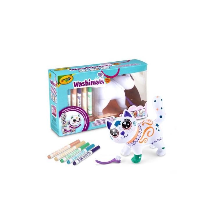 Crayola - JUEGO CRAYOLA WASHIMALS JUMBO PETS