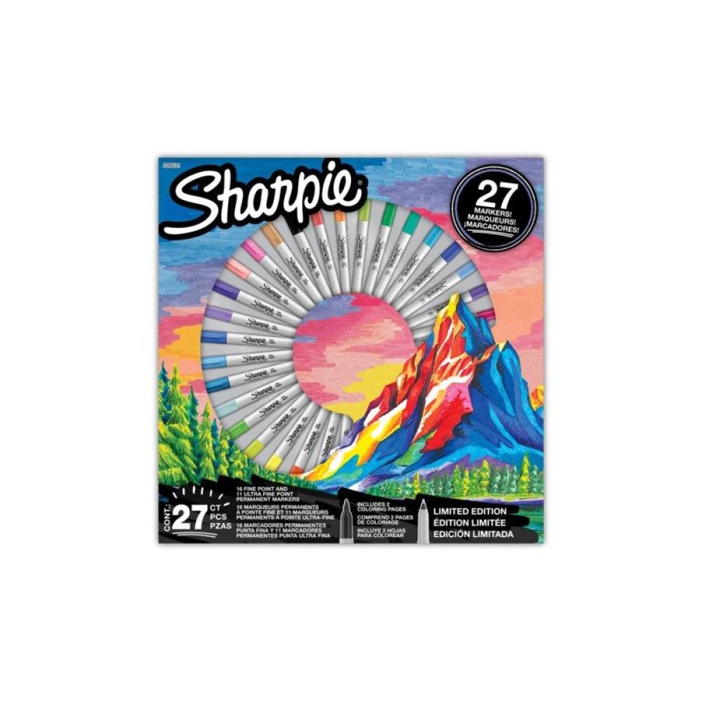 Sharpie - ROTUL.PAPERMATE SHARPIE MARKER CAJA 27 - Pack de 6 unidades