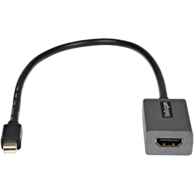 StarTech.com - Adaptador Mini DisplayPort a HDMI - 1080p - Monitor/pantalla mDP 1.2 a HDMI - Dongle Convertidor Mini DP a HDMI -