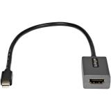 StarTech.com - Adaptador Mini DisplayPort a HDMI - 1080p - Monitor/pantalla mDP 1.2 a HDMI - Dongle Convertidor Mini DP a HDMI -