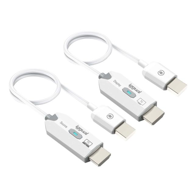 iggual - Transmisor y receptor HDMI FHD inalÃ¡mbrico