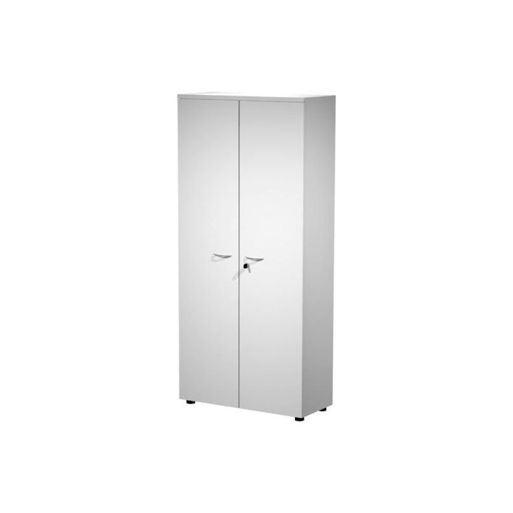 Artexport - ARTEXPORT ESTANTERÍA ALTA PRESTO CON PUERTAS 3 ESTANTES 22MM CON TRASERA BLANCO