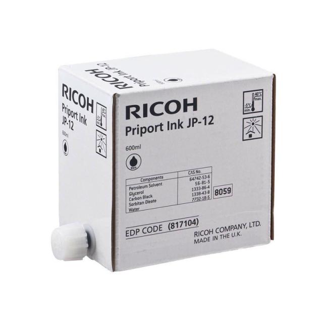 Ricoh - PACK TINTA RICOH ORIGINAL JP 1210 NEGRO 1X5