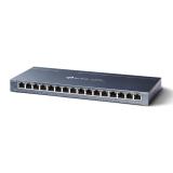 TP-Link - TL-SG116 No administrado Gigabit Ethernet (10/100/1000) Negro
