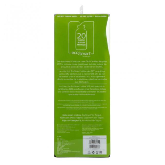 Targus - Zero Waste mochila Mochila informal Negro Plástico reciclado