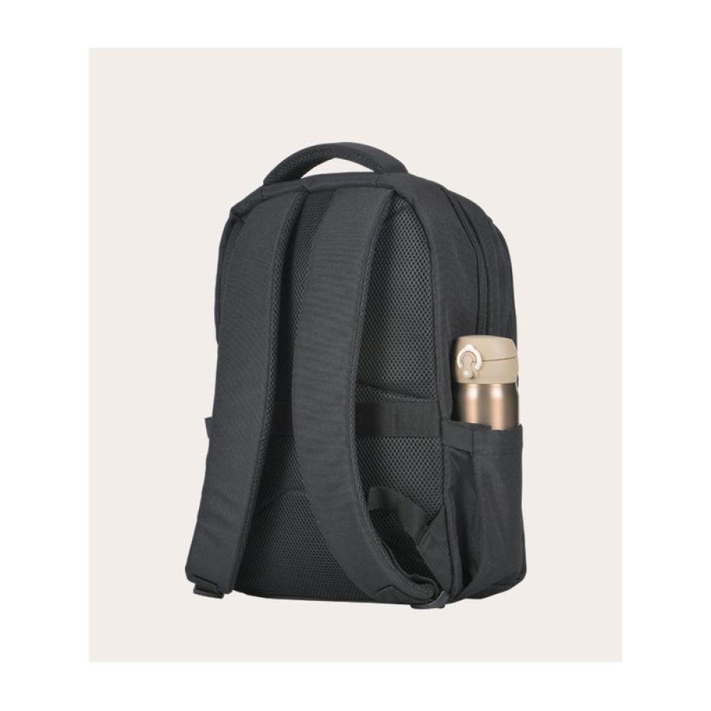 Tucano - BACKPACK LAPTOP 15.6 MACBOOK ACCS mochila Mochila de senderismo Negro Tereftalato de polietileno reciclado (rPET)