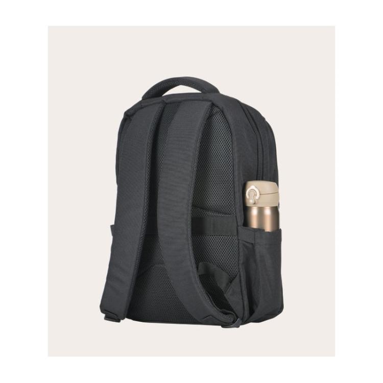 Tucano - BACKPACK LAPTOP 15.6 MACBOOK ACCS mochila Mochila de senderismo Negro Tereftalato de polietileno reciclado (rPET)