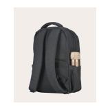 Tucano - BACKPACK LAPTOP 15.6 MACBOOK ACCS mochila Mochila de senderismo Negro Tereftalato de polietileno reciclado (rPET)