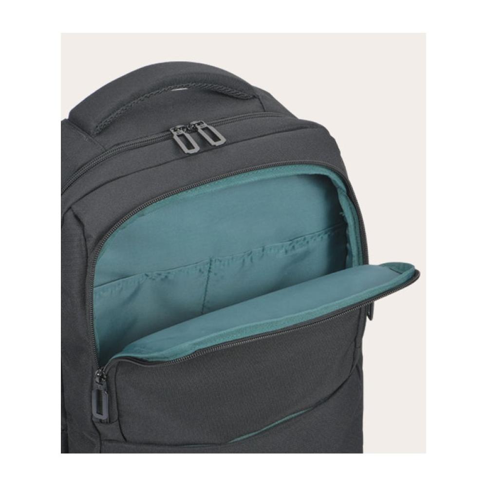 Tucano - BACKPACK LAPTOP 15.6 MACBOOK ACCS mochila Mochila de senderismo Negro Tereftalato de polietileno reciclado (rPET)