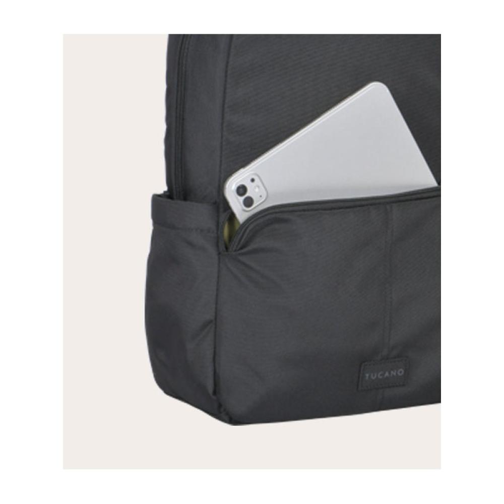 Tucano - BACKPACK LAPTOP 15.6 MACBOOK ACCS mochila Negro Tereftalato de polietileno reciclado (rPET)