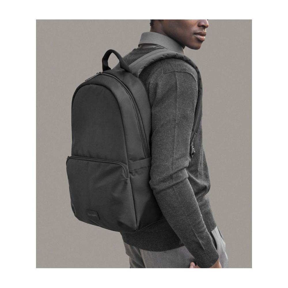Tucano - BACKPACK LAPTOP 15.6 MACBOOK ACCS mochila Negro Tereftalato de polietileno reciclado (rPET)