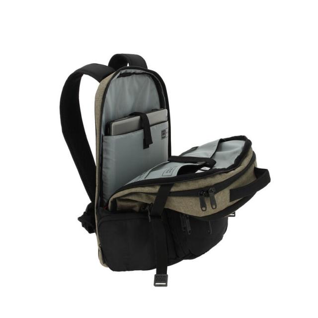 Totto - MA04IND588-1710G-NT0 mochila Mochila de senderismo Negro, Marrón