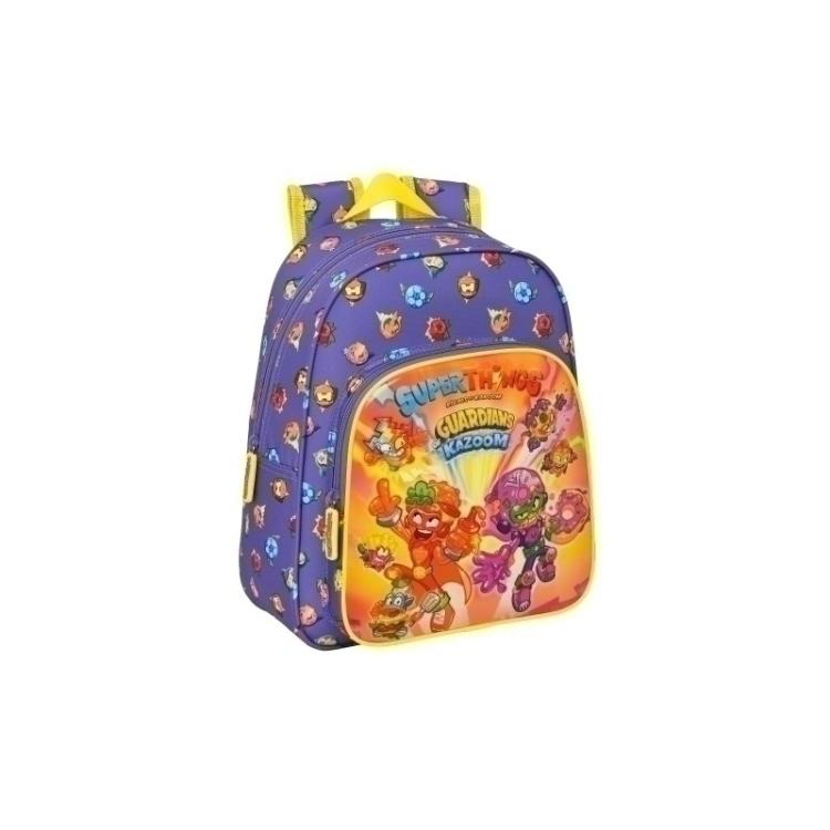 Safta - 612270524 mochila City backpack Violeta, Amarillo